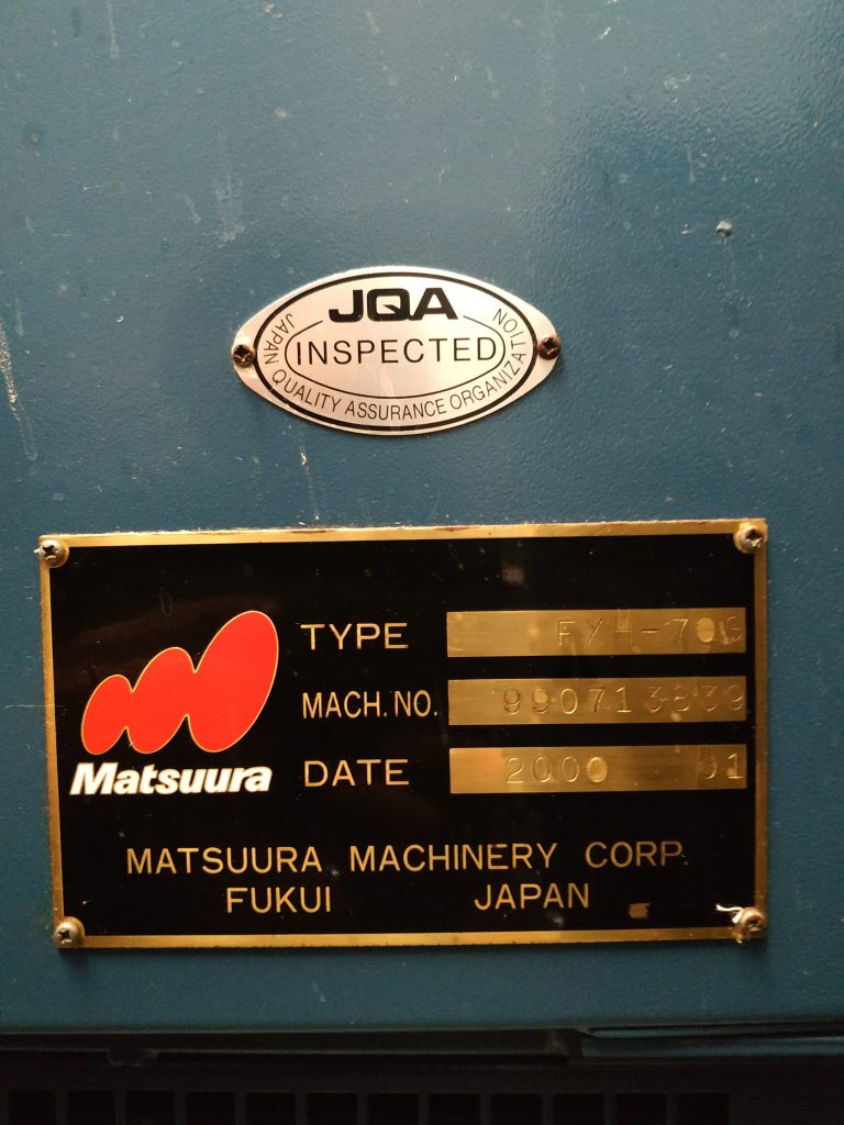 MATSUURA FXH 1 scaled