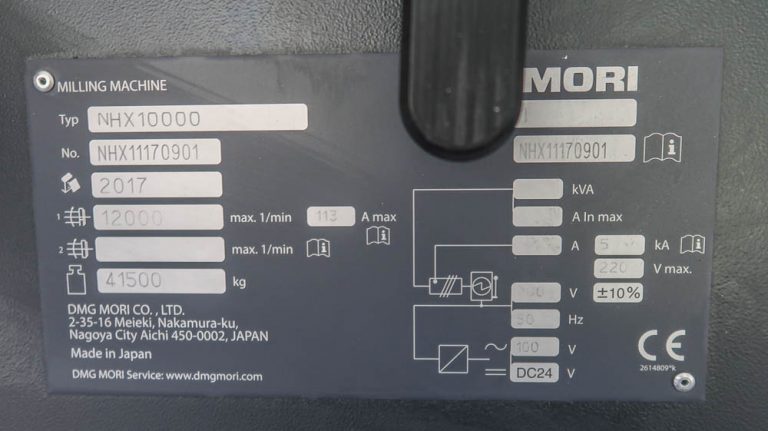 DMG MORI NHX10000